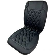 Housse de siège chauffante Autositz Heizauflage 12V 12 v 2 niveaux de chauffage 19183 anthracite-gris - Hp Autozubehör