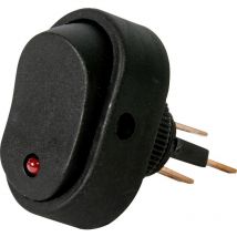 28474 Kfz-Wippschalter 12 v 16 a 1 x Aus/Ein rastend 1 St. - Hp Autozubehör