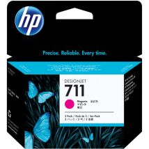 Hp 711 3-pack 29-ml Magenta Designjet Ink Cartridges Cartouche D'Encre 3 Pièce(s) Original