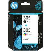 Hp multipack 305 bk+colore originale