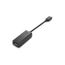 Hewlett Packard - hp usb-c N9K78AA - DisplayPort Adapter, Schwarz