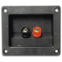 Hq-power Lautsprecherklemmanschluss - rechteckig - nickel (LSC3)