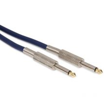 Professionelles lautsprecherkabel 6.35mm mono-klinkenstecker auf 6.35mm mono-klinkenstecker - blau (10m)