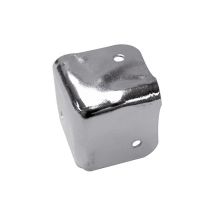 Hq Power - VDAC21 coin de protection pour enceintes, blanc métallique, 38 x 38MM x 90°