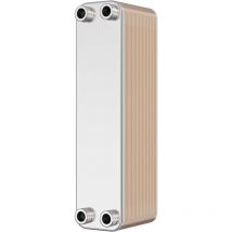 Changeur de chaleur thermique inox 40 plaques max. 440 kW Eau Solaire - Wiltec