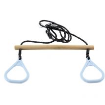 Hörby Bruk Trapez mit Turnringen Holztrapez max. 50kg, hellblau - 4124