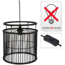 H&s Collection - Lampe suspendue Noir