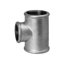 Le Sanitaire - Hermann Schmidt Temperguss T-Stück 1 1/2' x 1' reduziert, Innengewinde, verzinkt