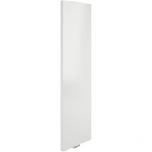 H+s - Wohnheizkörper liscio weiß, Mittelanschluss 1800 x 450 mm weiß, Mittelanschluss