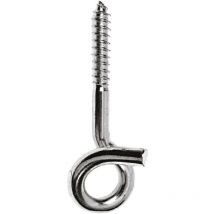 Deckenhaken, gewunden Art.18, Eisen, verzinkt, 9,0x140 mm, 1 stk - HSI