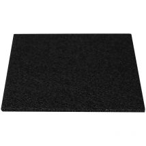 Filzplatte, selbstklebend, braun, 100x100mm, 1 stk - HSI