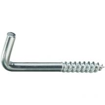 Schraubhaken, gerade Art.4, Eisen, verzinkt, 2,6x 30 mm, 12 stk - HSI