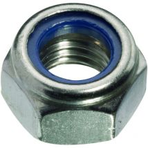 HSI - Sechskantmuttern, selbstsichernd, Eisen, verzinkt, din 985, m 8, 50 stk
