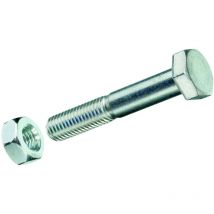 Sechskantschrauben mit Muttern rostfrei m 8x100 mm sb 10 - HSI