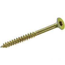 Spanplattenschrauben, Tordrive, Eisen, chromatiert, 4,5x 50 mm, 200 stk - HSI