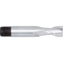 1/8' hss 2 Flute Threaded Shank Short Series Slot Drill - Sherwood