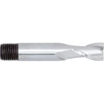 Sherwood - 23.00MMX25.00MM hss 2 Flute Threaded Shank Short Series Slot Drill