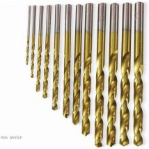 HSS-Spiralbohrer, titaniumbeschichtet 1,90 mm - 10 Stück