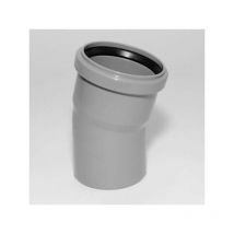 Ht Bogen mit Muffe und Gummidichtung HT-Rohrbogen DN50 15° htb