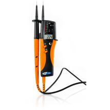 Ht8 Tester Di Tensione A Due Poli Cat Iii 690 V, Cat Iv 600 V Acustico, Grafico A Barre, Lcd, Led - Ht Instruments