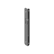 Plaque de frappe inclinée 15-503T2 – Gâche et accessoire pour serrure électrique – Dimensions : 250 x 15 x 25 mm – KFV