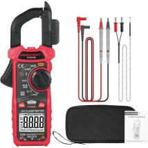 Durficst - HT207B Pince ampèremétrique numérique 4000 points multimètre portatif tension ac dc voltmètre de courant diode résistance pince multimètre