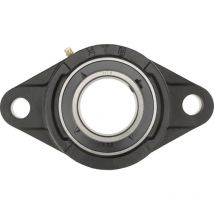 Htb ucfl 207 Cuscinetto flangiato Ghisa ø foro 35 mm Distanza tra i fori 130 mm