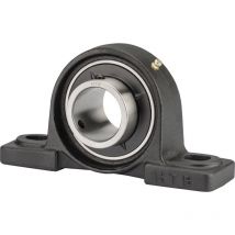 Ucp 208 Cuscinetto con supporto ritto Ghisa ø foro 40 mm Distanza tra i fori 136 mm - HTB