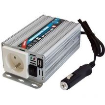 Spannungswandler - Htc Technic - 12v/220 V - 150 W - Mit Usb-a Steckdose 2a Geliefert Mit Zigarettenanzünderkabel