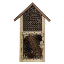 Hôtel ou Abris à insectes 31 cm et petits animaux