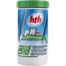 HTH - pH Minus Mikrogranulat 2 kg pH Wert Senkung Rückstandsfrei alle Pool Typen