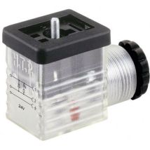 Connecteur de vanne HTP – 2 pôles – IP65 – Composant électronique – Type de composant électronique, Tension électrique, Intensité courant