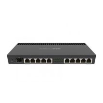 Hub Switch Mikrotik RB4011IGS+RM Negro
