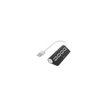 hama Hama Hub USB Garantie 10ans '00200119' (4 Ports USB 2.0, 480Mbit/s, Plug&Play, Idéal PC, Ordinateur Portable, Tablette, MacBook) Noir