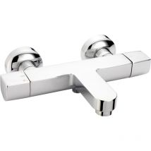 Huber Tempo Thermostat-wannen- Und Brausemischer Verchromt