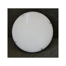 Thorn Eco - Hublot exterieur led 13W polycarbonate cercline noir ø 300x70mm 4000K 1200lm 230V non-dimmable IP65 lara led Thorn