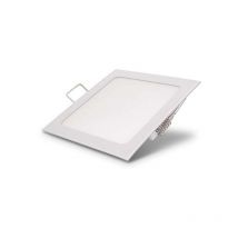 Lugar led Recesado 3W 150lm (24W) Plaza Blanca 85mmx85mm - Blanco natural 4500K