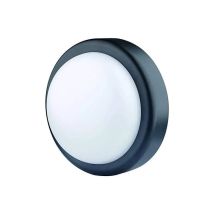 Rundes LED-Bullauge 14W , 4000K, 1000 lm , Abmessungen 200X200X100, Farbe Schwarz