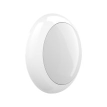 L'ebenoid - Hublot led 10W à détection hf blanc ø 260x58mm 4000K 1000lm type a alim 230V IP44 IK10 Vernosc T1