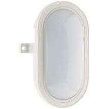 Hublot Ovale Led 5,5w 450lm 4000k Ip44 - Blanc Zenitech