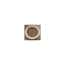 Hublot Rond Blanc pvc 315 mm à visser vitrage clair