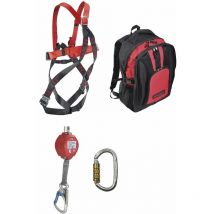 Hubsteiger Set mit Ergo Click im Rucksack Nennlast 130 kg - Teufelberger