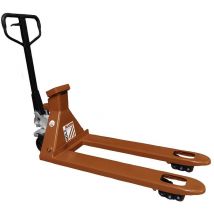Holzmann – Hubwagen HUB25KG mit Wiegeeinrichtung – Hubkraft 2500 kg – Gabelhöhe max. 19,2 cm – Gabelabmessungen 115 x 54 cm