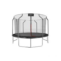 Hudora - First Trampoline 400 v avec Filet de sécurité, Trampoline de Jardin pour Enfants (64441)