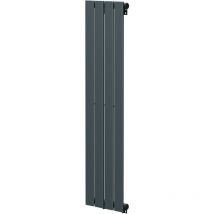 Hudson Heating - Hudson Anthracite 1200mm x 300mm Single Panel Radiator