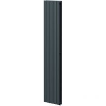 Hudson Heating - Hudson Anthracite 1800mm x 376mm Double Panel Radiator