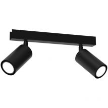 Black 2xGU10 Deckenleuchte - Hudson