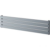 Hudson Heating - Hudson Anthracite 300mm x 1600mm Horizontal Single Panel Radiator