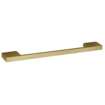 Hudson Reed - Nuie Brushed Brass 191mm d Shaped Furniture Handle with 160mm Hole Centres - H027