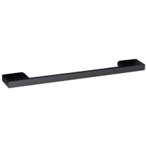 Hudson Reed - Nuie Matt Black 191mm d Shaped Furniture Handle with 160mm Hole Centres - H028